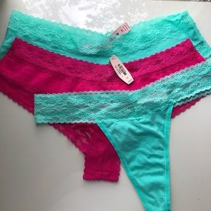 Victoria’s Secret NWT boyshort/thong bundle